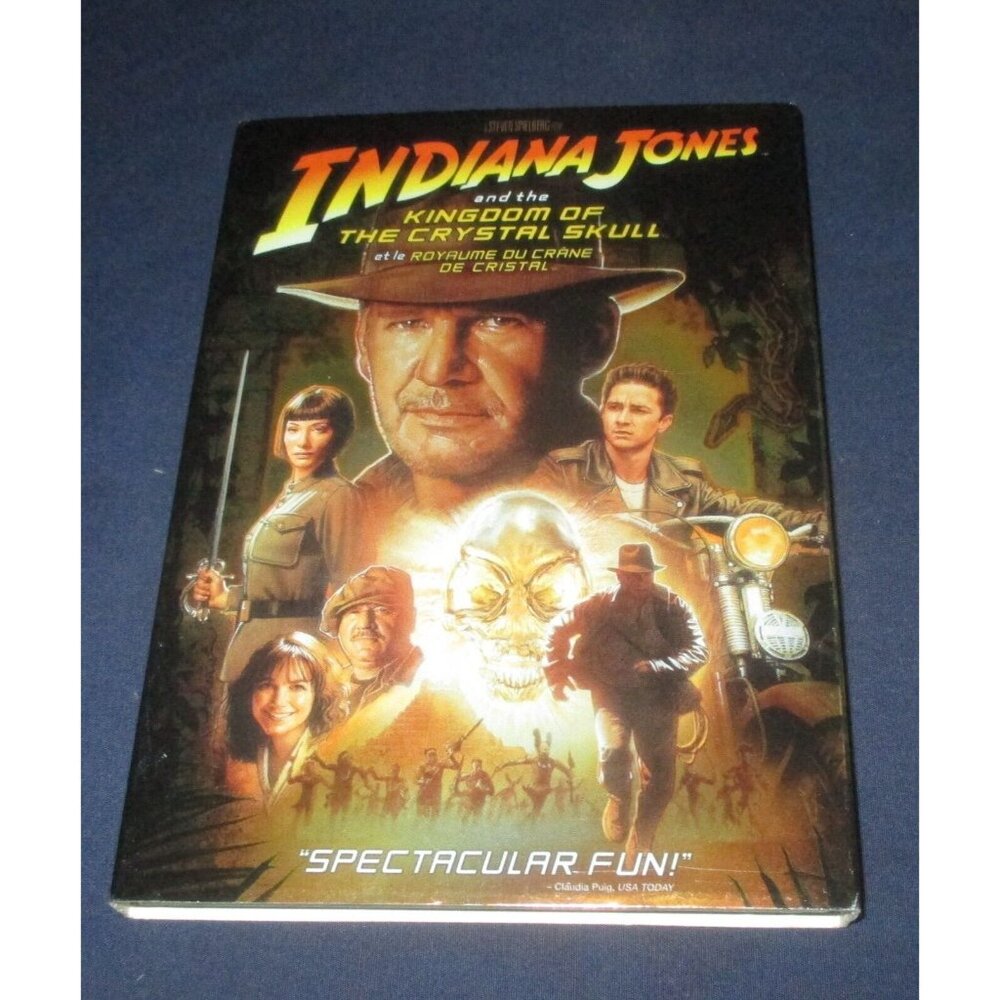 Indiana Jones and the Kingdom of the Crystal Skull (DVD, Canadian, 2008)